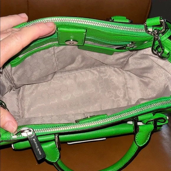 Michael Kors Audrey Satchel Handbag - Picture 5 of 7